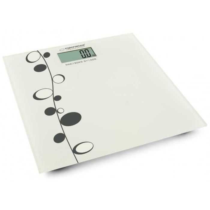 Cantare corporale afisaj LCD,180kg,auto ON/OFF,suprafata de sticla,noi