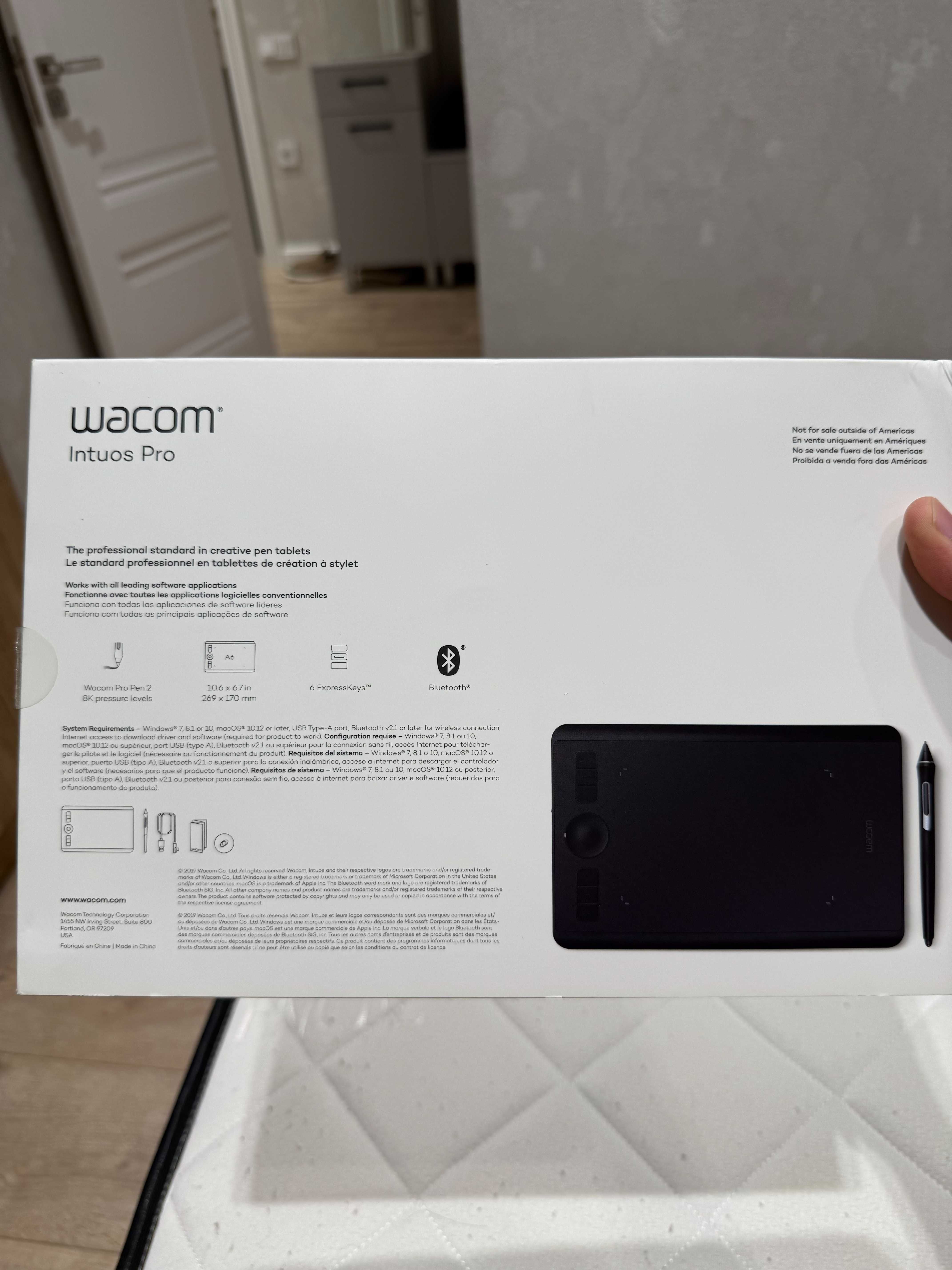 Графический планшет - Wacom Intuos Pro size S