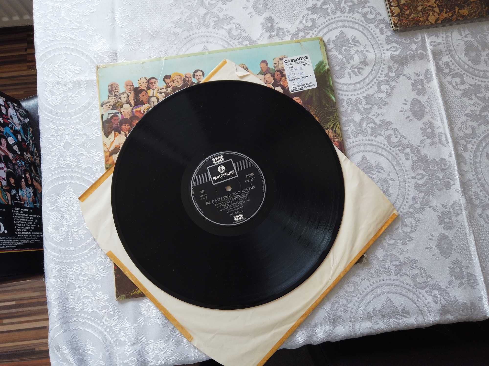 Lot vinyluri  Sex pistols, S.o.d:stormtroopers of death ,Beatles