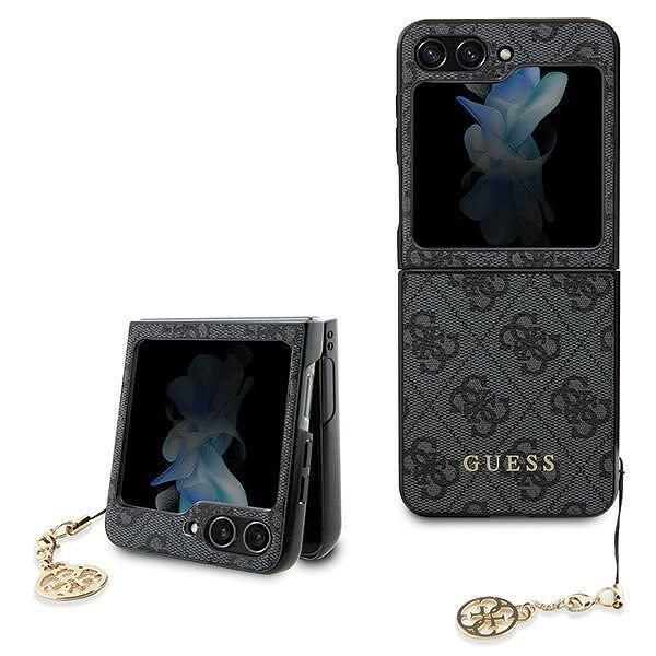 Кейс guess 4g charm colection за galaxy z flip 5  grey