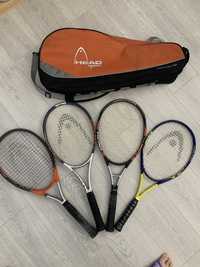 Теннисные ракетки с чехлом