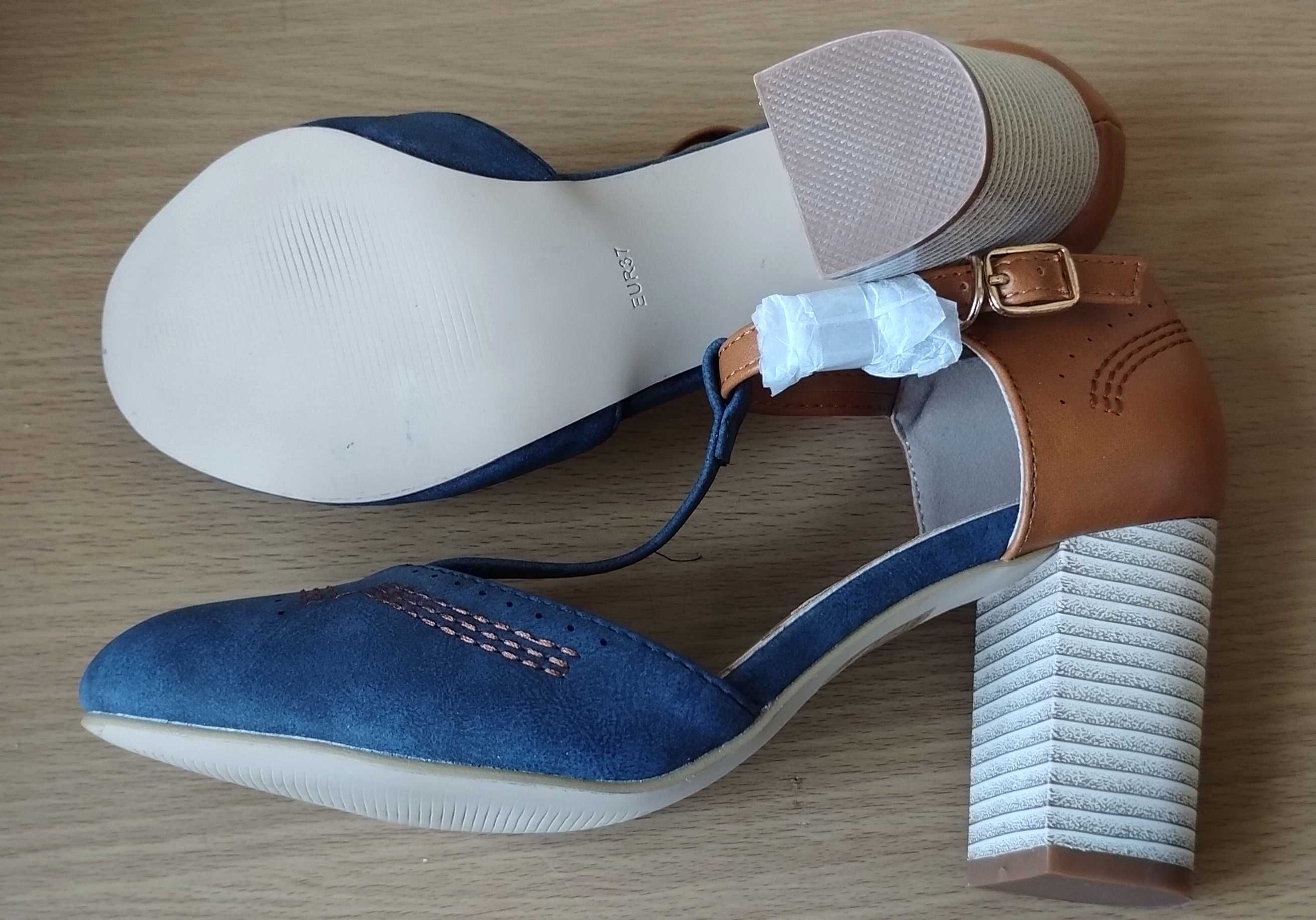 Дамски обувки от естествена кожа , внос от Англия
