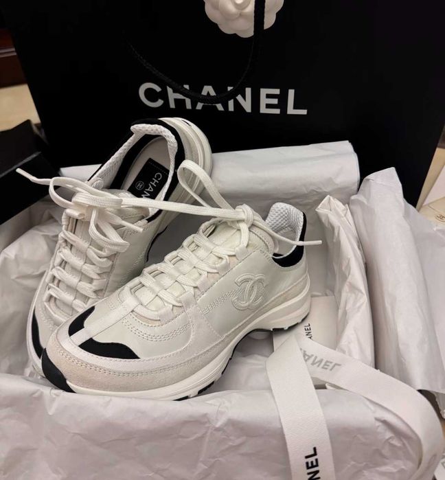 Sneakers Chanel - calitate premium 100% piele naturala