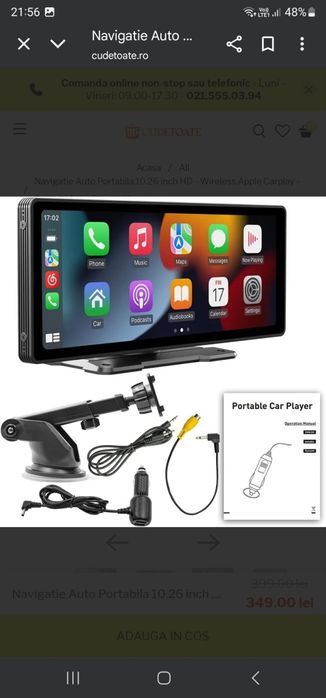 Vând navigatie instare bn