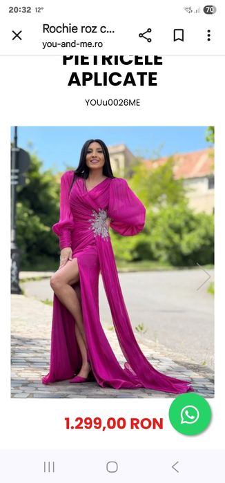 Rochie lunga superbă!