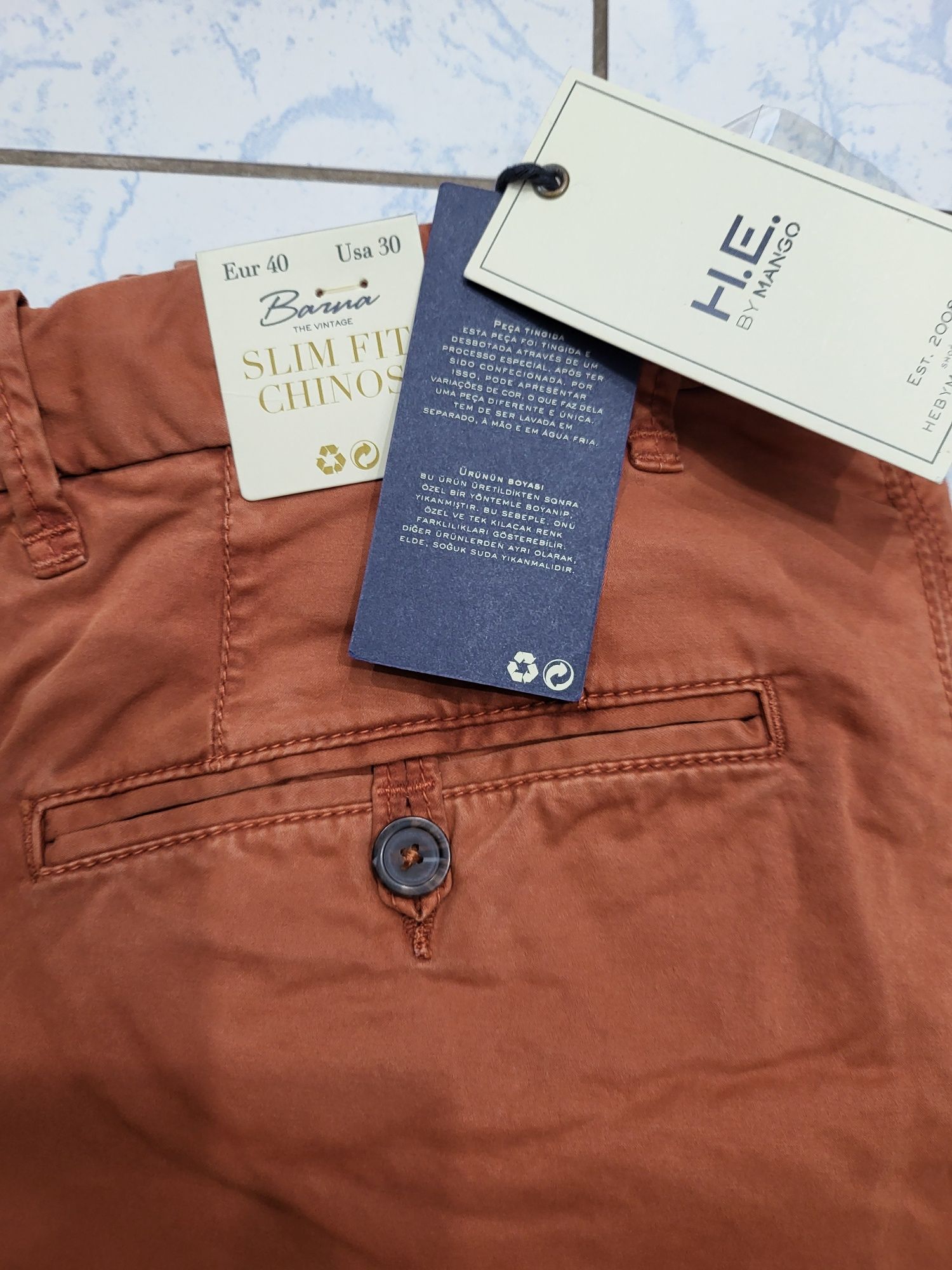 Pantaloni barbati Massimo Dutti, Mango