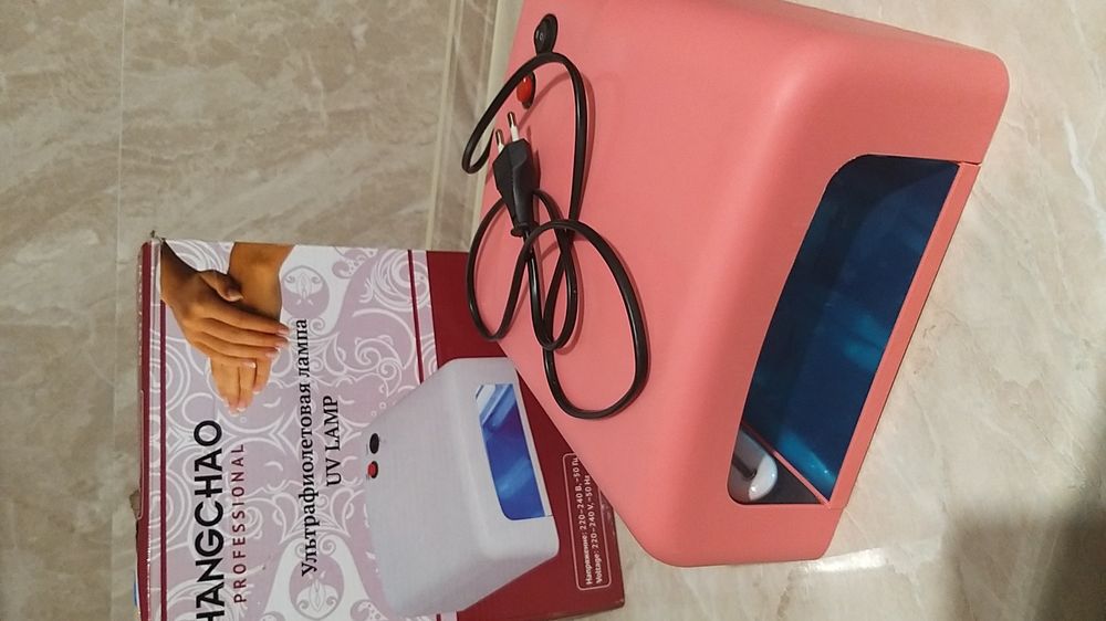 Лампа ультрафиолетовая для маникюра, сушки гель лака