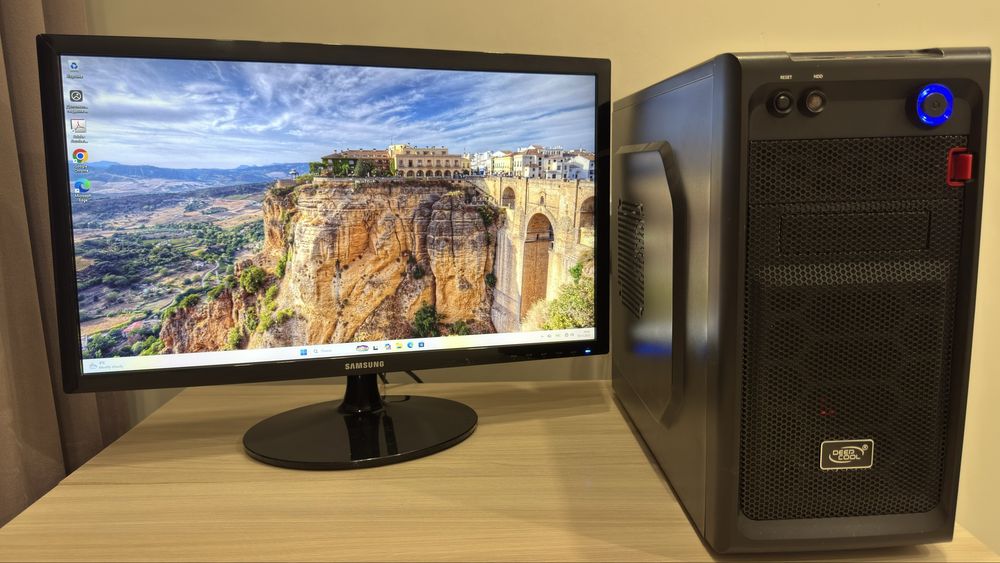 Системный блок + монитор samsung