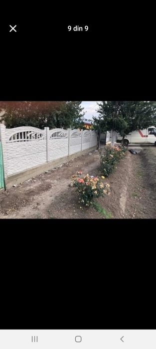 Garduri din beton