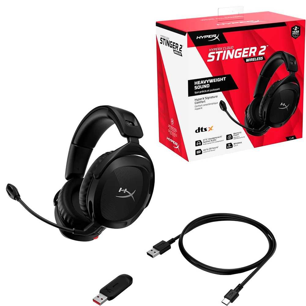 Беспроводные наушники HyperX Cloud Stinger 2 Wireless черный