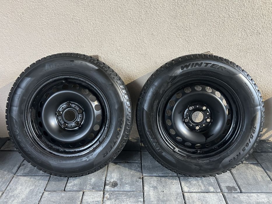 Jante tabla Skoda-Golf cu cauciucuri iarnă 195/65/R15 3 perechi
