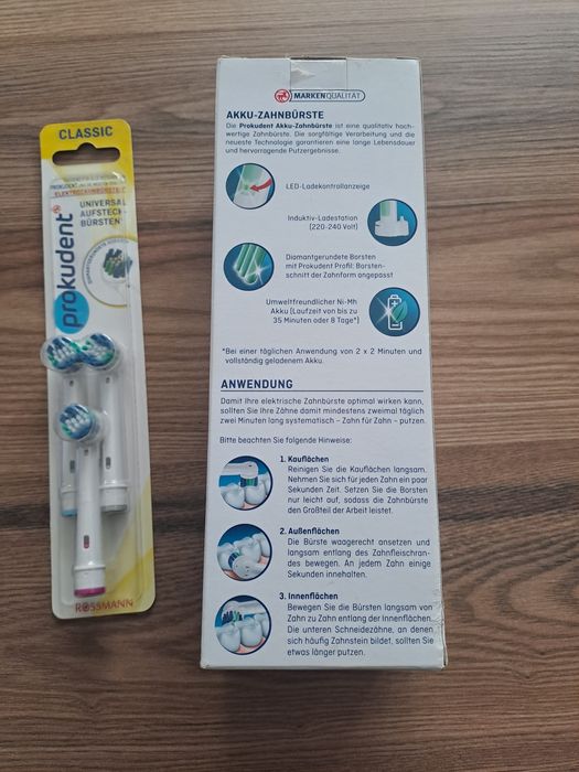 Електрическа четка за зъби със зарядно