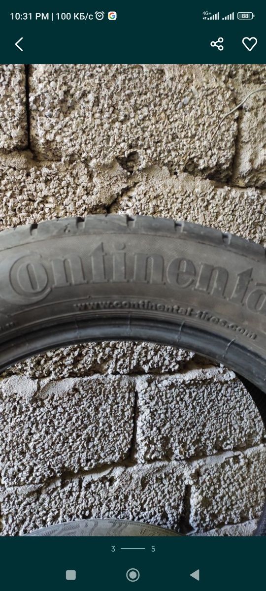 185/55R15 Continental
