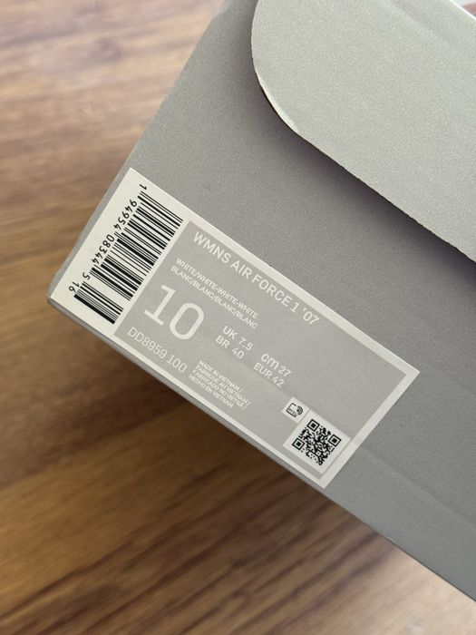 Nike Air Force 1 мъжки бели обувки кецове маратонки