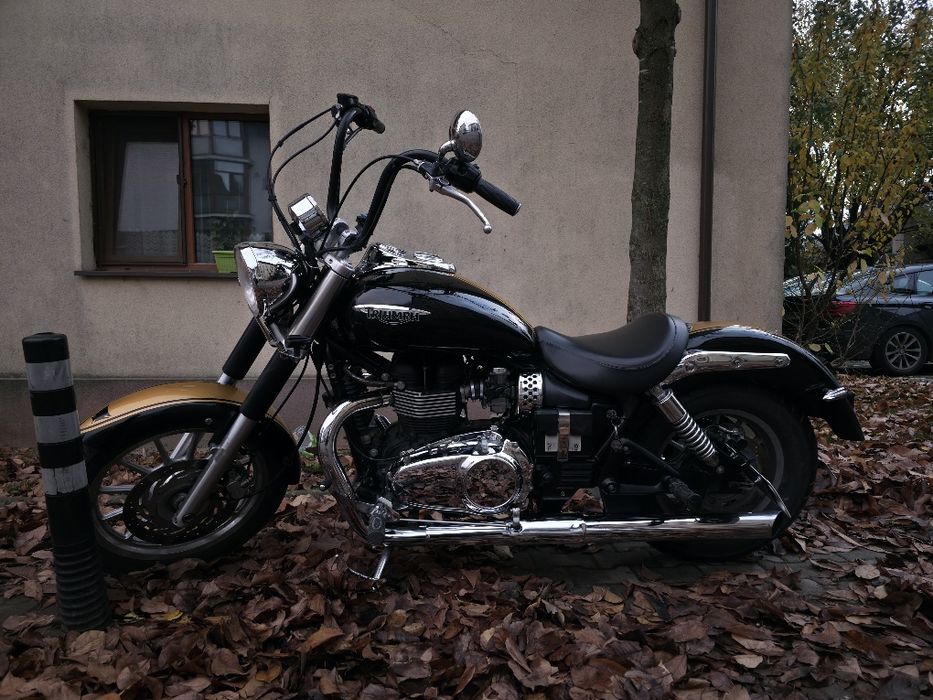 Triumph America 865 - 12.000 km Reali - Custom
