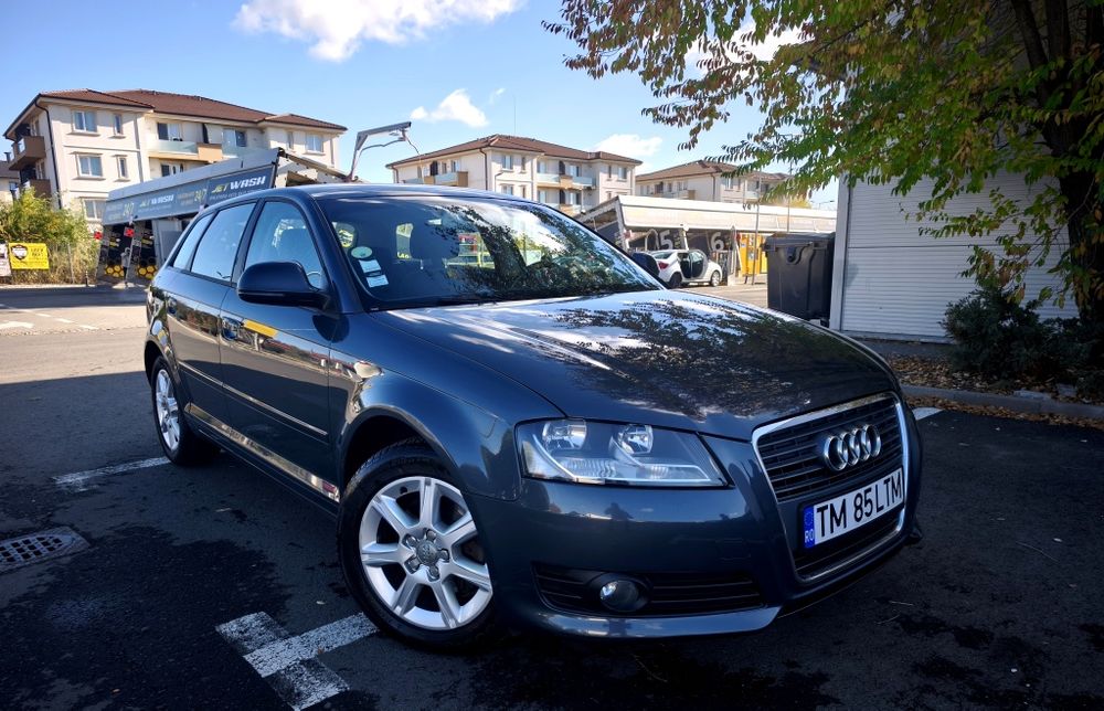 Audi A3,Motor 2.0 TDI Automata,DSG,An 2009,Navi mare, Impecabilă