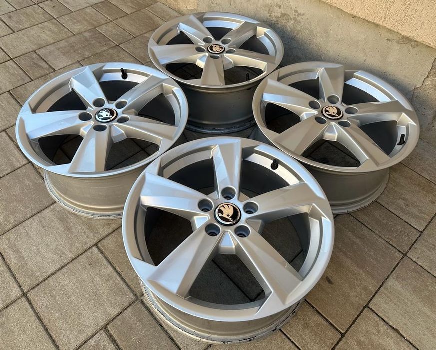 Jante 17 5x112 Originale Skoda Karoq,Kodiaq,Octavia,Superb,Yeti,Q2,A3,