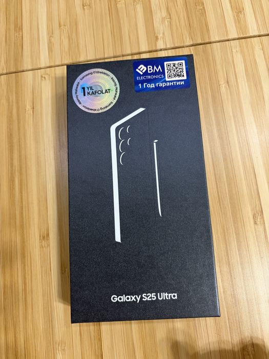 Samsung S25 Ultra 12/256 Titanium Grey с гарантией до февраля 2026