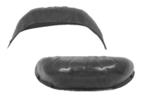 Carenaj roata Mercedes Sprinter 208-416, 01.1995-07.2006, VW LT2 05.1996-12.2005, partea Stanga, Punte Spate, 5062FL5Q polietilena, pentru modelele cu punte Simpla