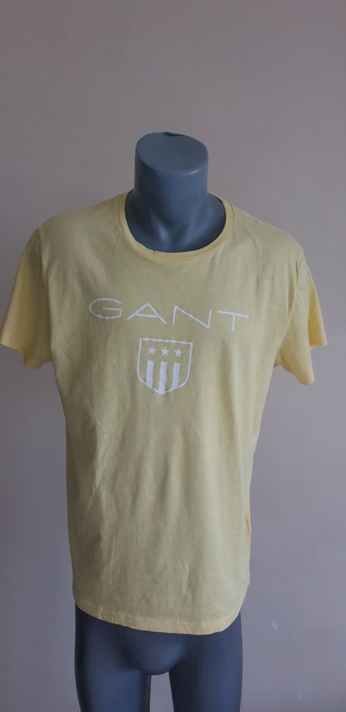 GANT Cotton Mens Size L НОВО! ОРИГИНАЛ! Мъжка Тениска!