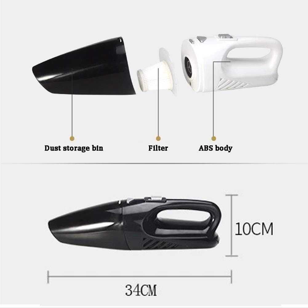 Прахосмукачка за кола и дома, USB, Digital One SP01093, 5 приставки