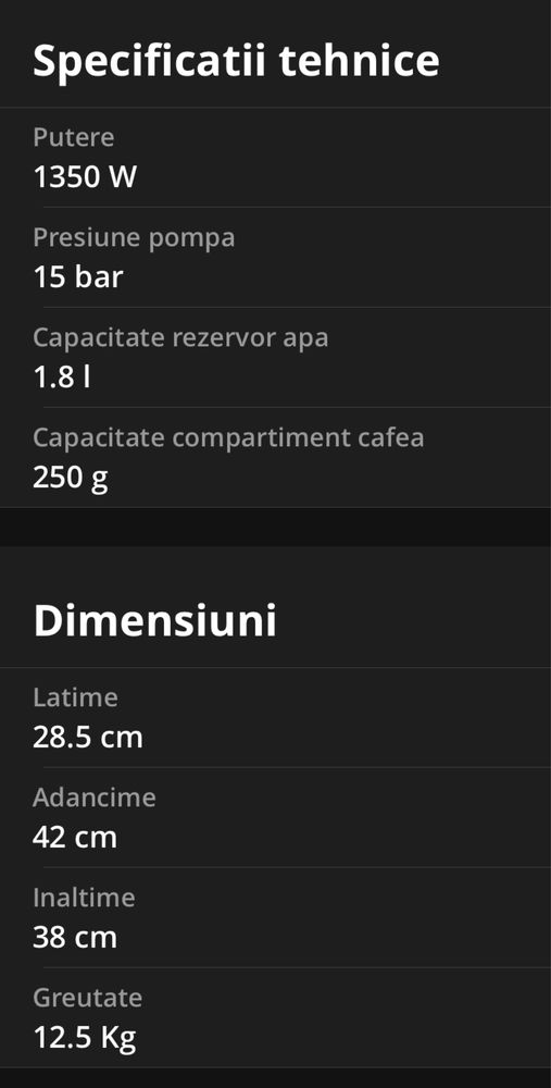 Espressor Delonghi ESAM 6600 (PRIMADONNA)