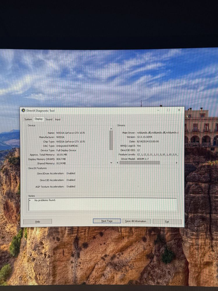 PC Gaming I5 10400F , 16gb ram , 1070 8gb vRam, H410M H V3