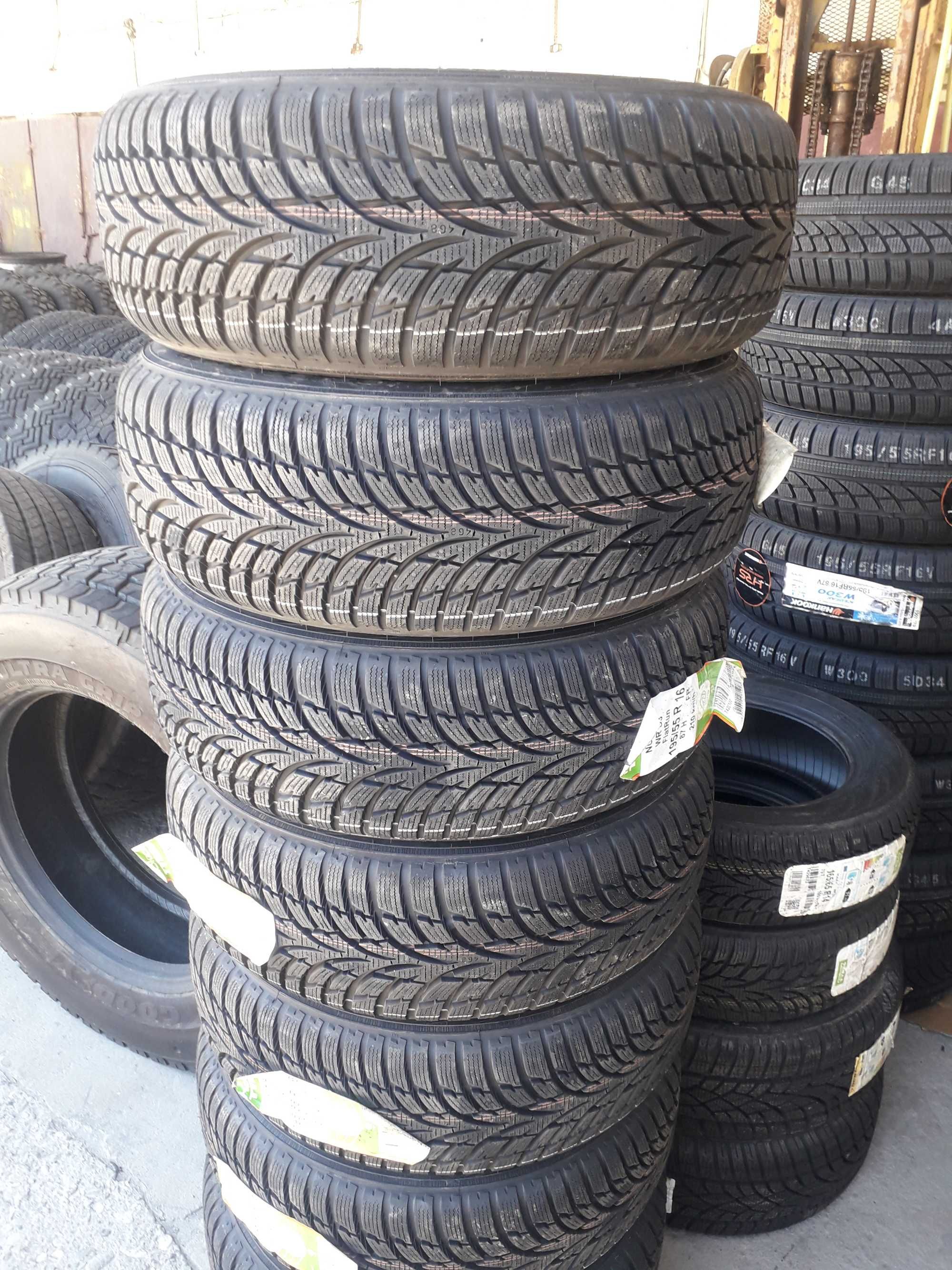 Нови зимни гуми R16 195/55 Nokian WRD3 AllWeatherPlus RUN-FLAT 87H M+S