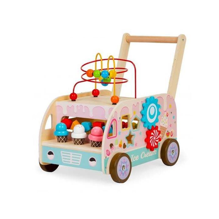 Дървена образователна проходилка