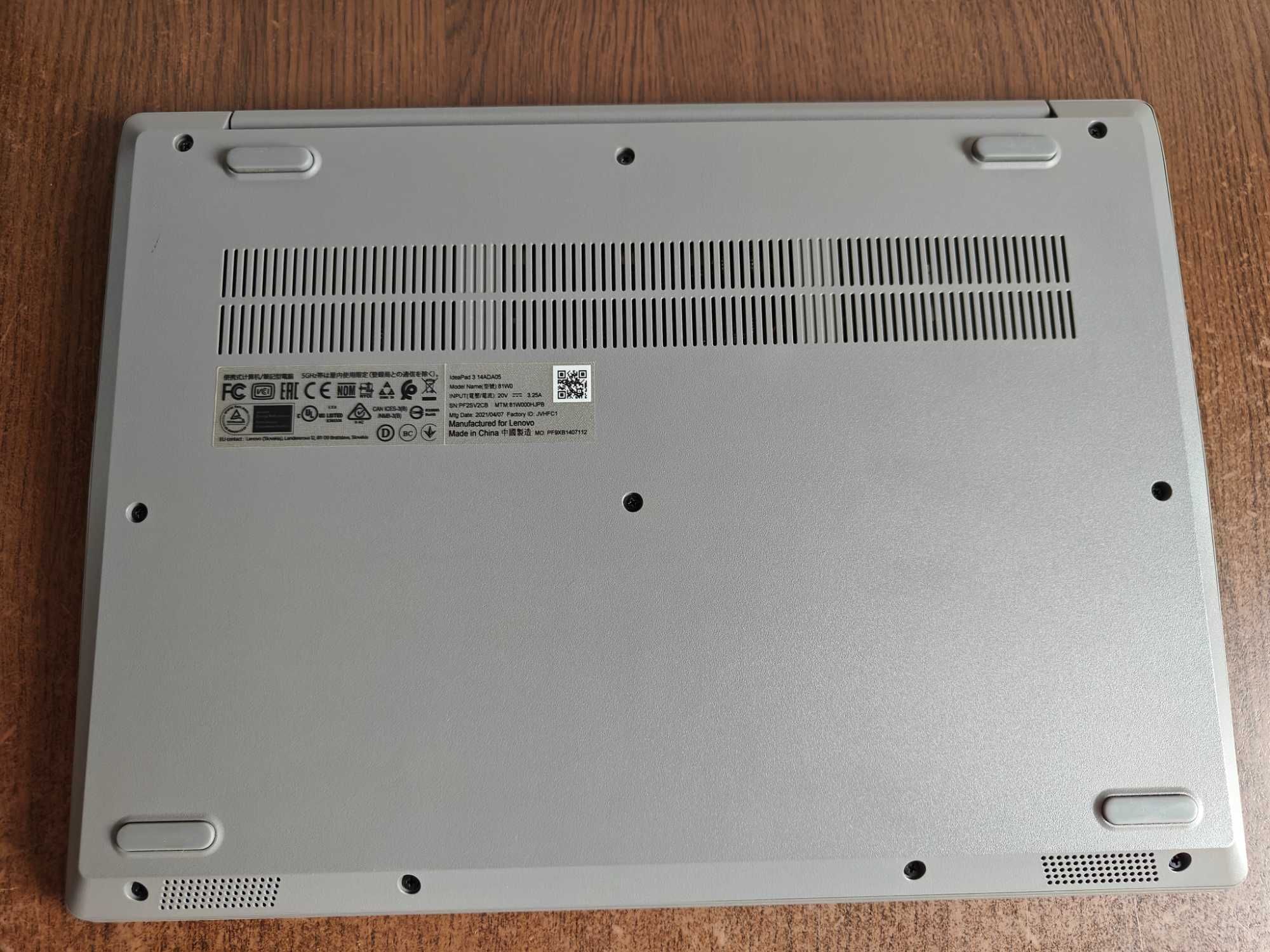 Laptop Lenovo IdeaPad 3 14ADA05