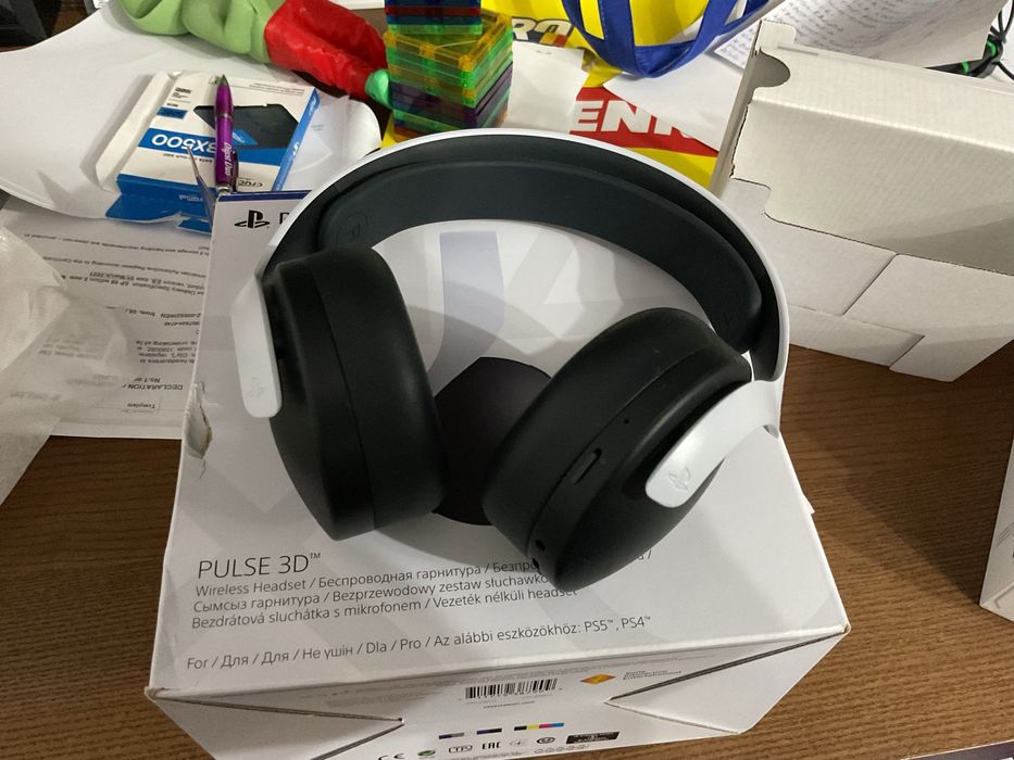 Casti Sony Pulse 3D Ps5 ca noi Playstation5