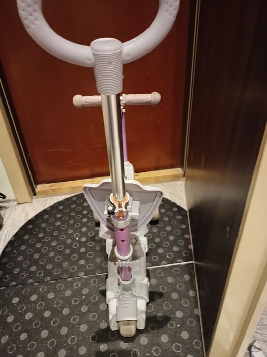 Makani Тротинетка 4в1 Candy Lilac тротинетка с родителски контрол