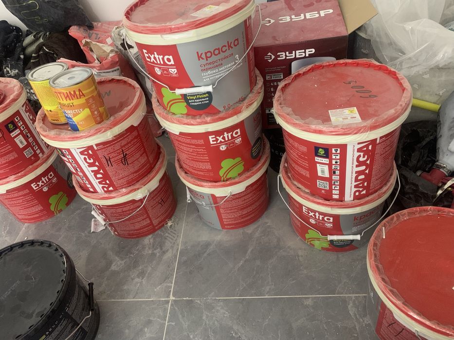 Продам качественную интерьерную краску — свежая, недорого!
