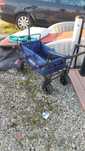 Carucior de camping cu roti groase pt nisip