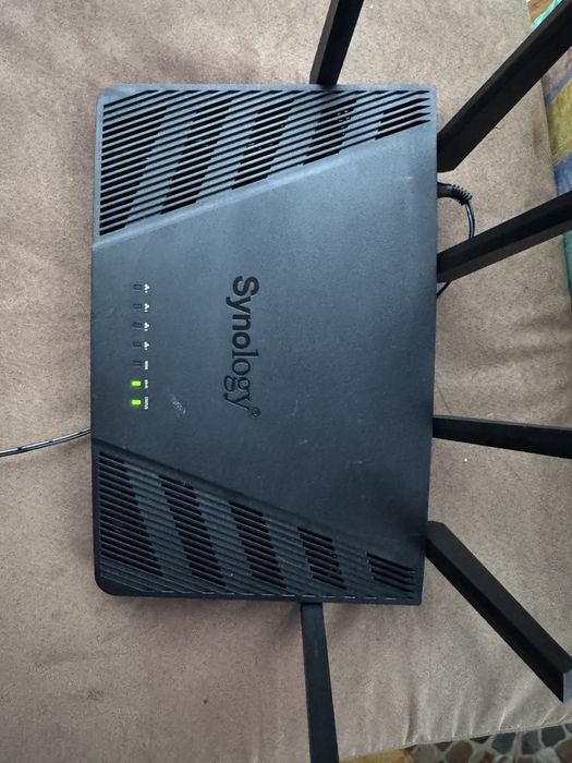 Router Wireless Synology RT6600ax, Tri-band, Wi-Fi 6