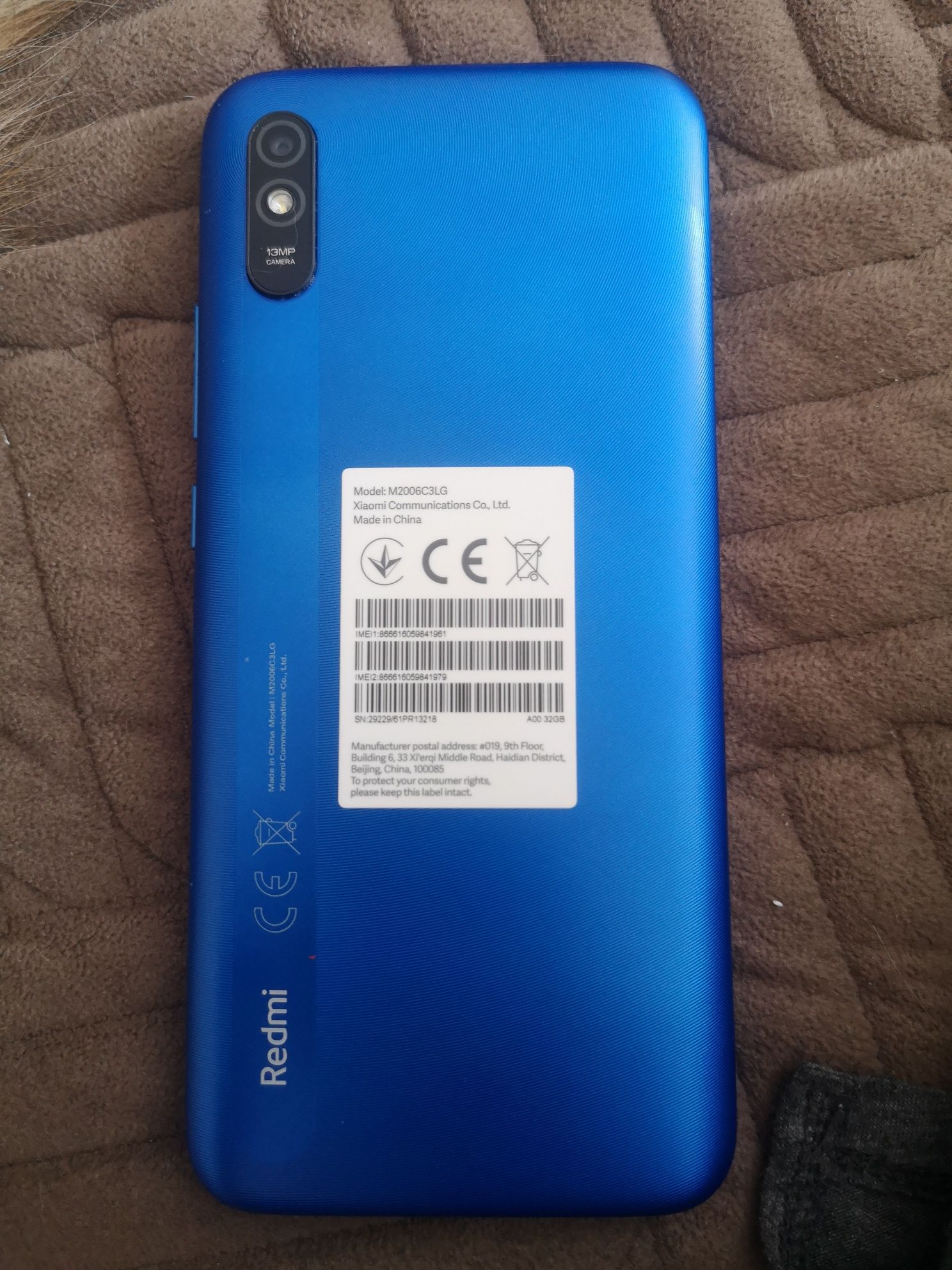 Продам бу смартфон Redmi 9A