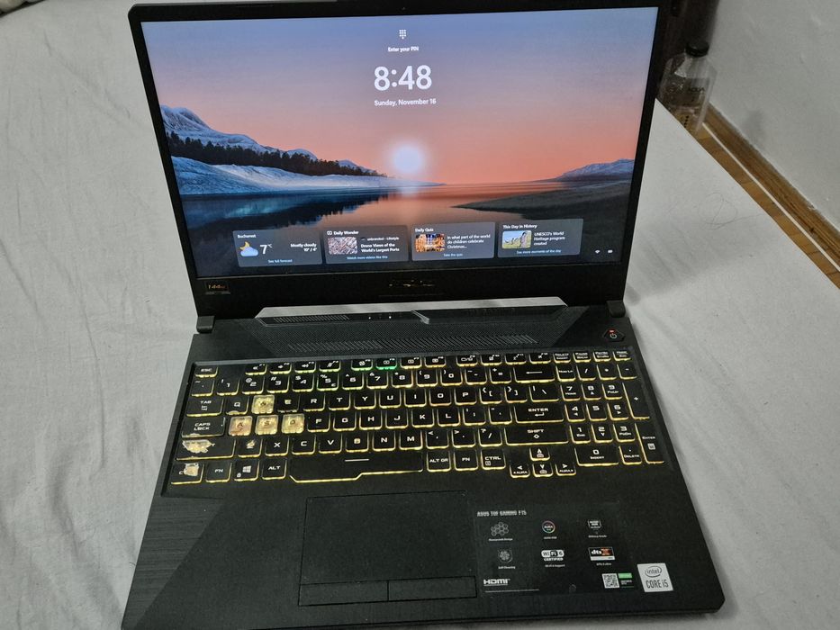 Asus TUFF Gaming Laptop 1650 Ti