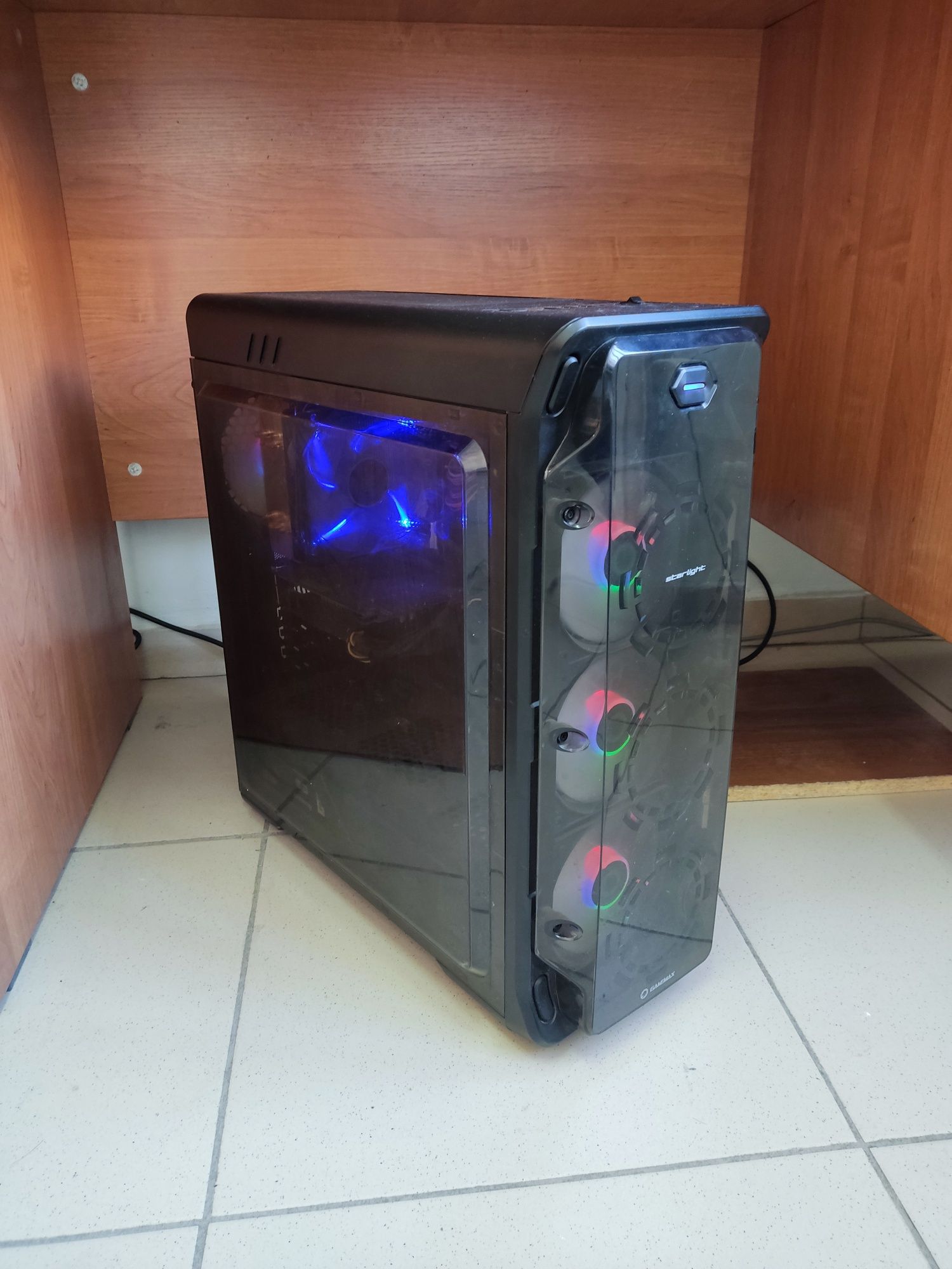 Мощный игровой компьютер i5-10400 gtx-1050 ti
