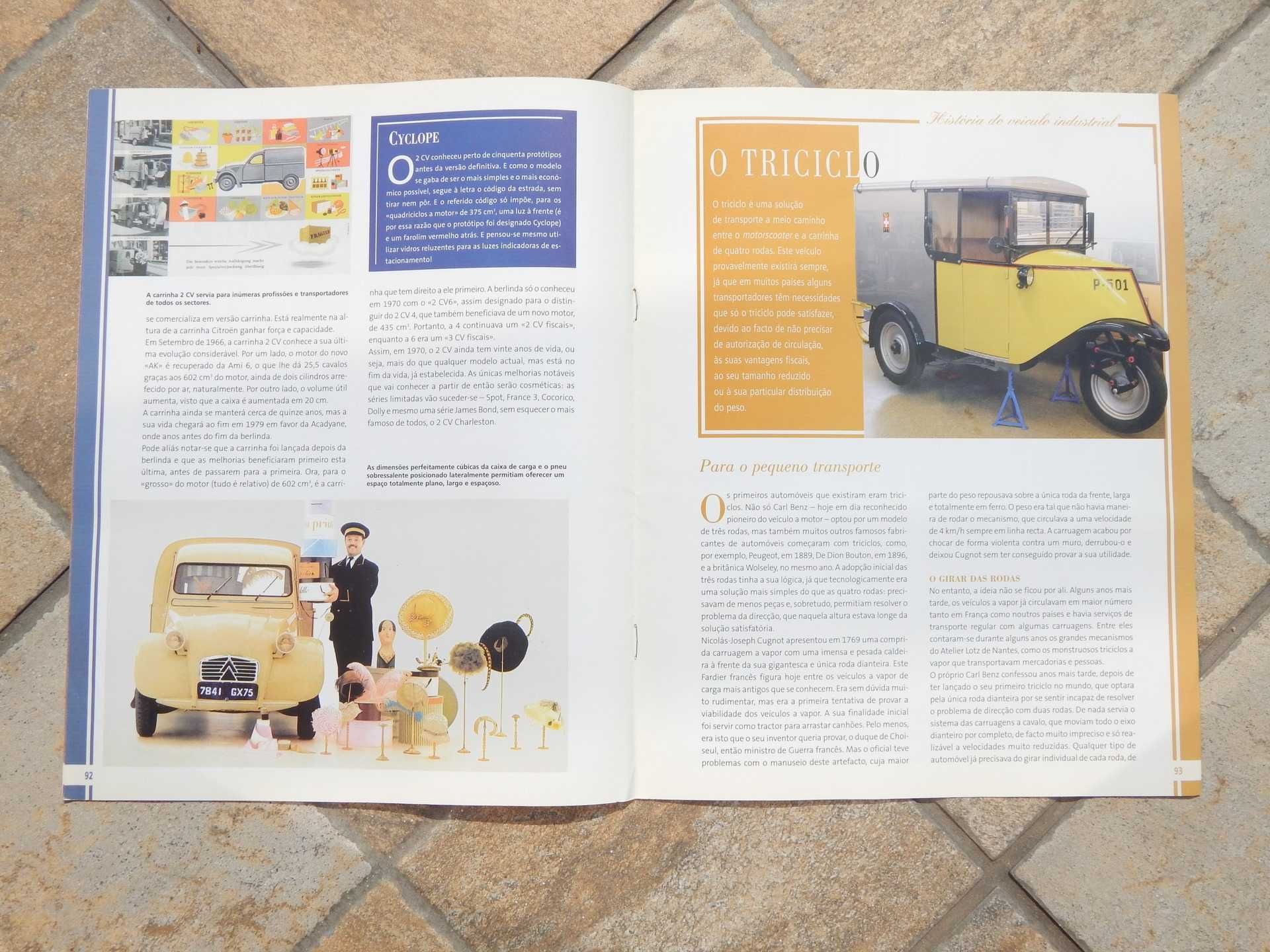 Revista prezentare istorie detalii tehnice Citroen 2 CV Cargo spaniola