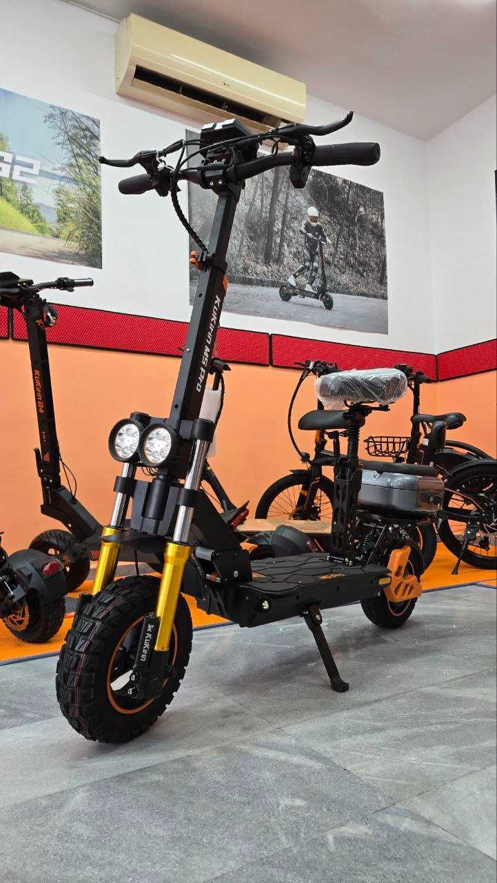ТОП ЦЕНА KuKirin M5 PRO 80км 55km/h Електрическа тротинетка KuKirinbg