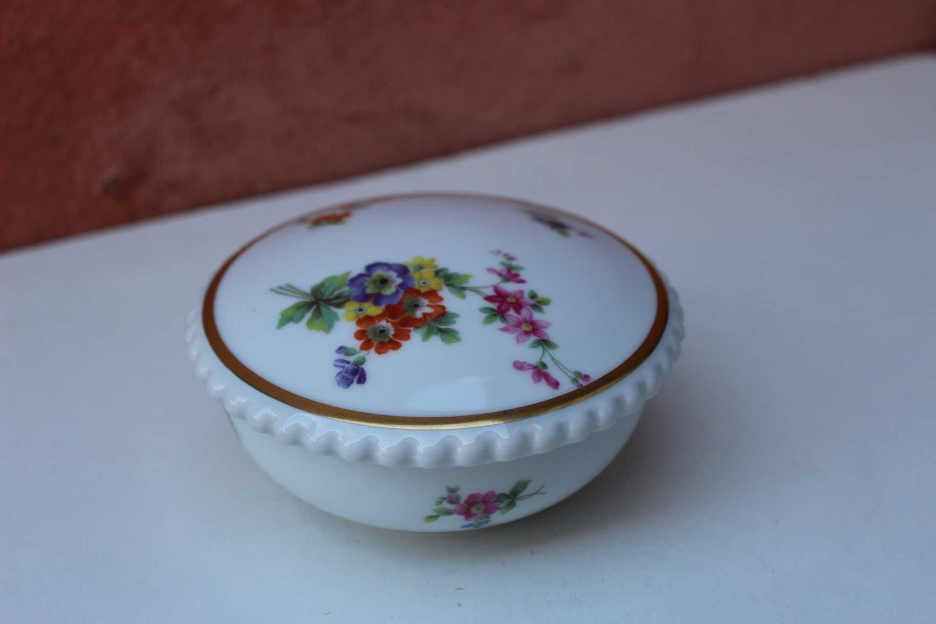 Cutie portelan colectie ROSENTHAL BAVARIA, 1926-1928, Floral / Gold