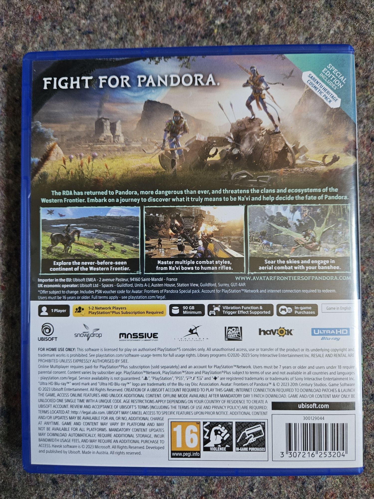 Avatar Frontiers of Pandora ПС5 PS5