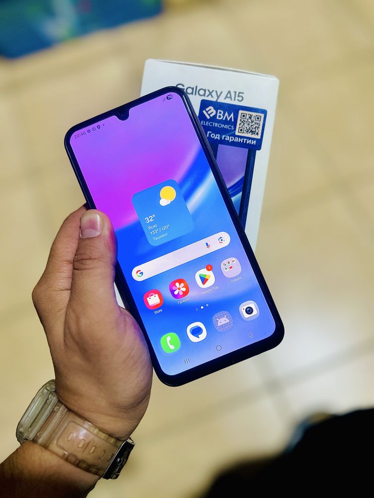 Samsung A15 128gb сотилади