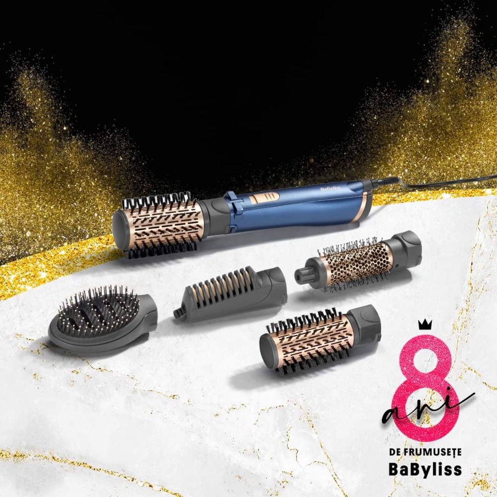 4 accesorii AS966ROE by Cristina Ich BaByliss