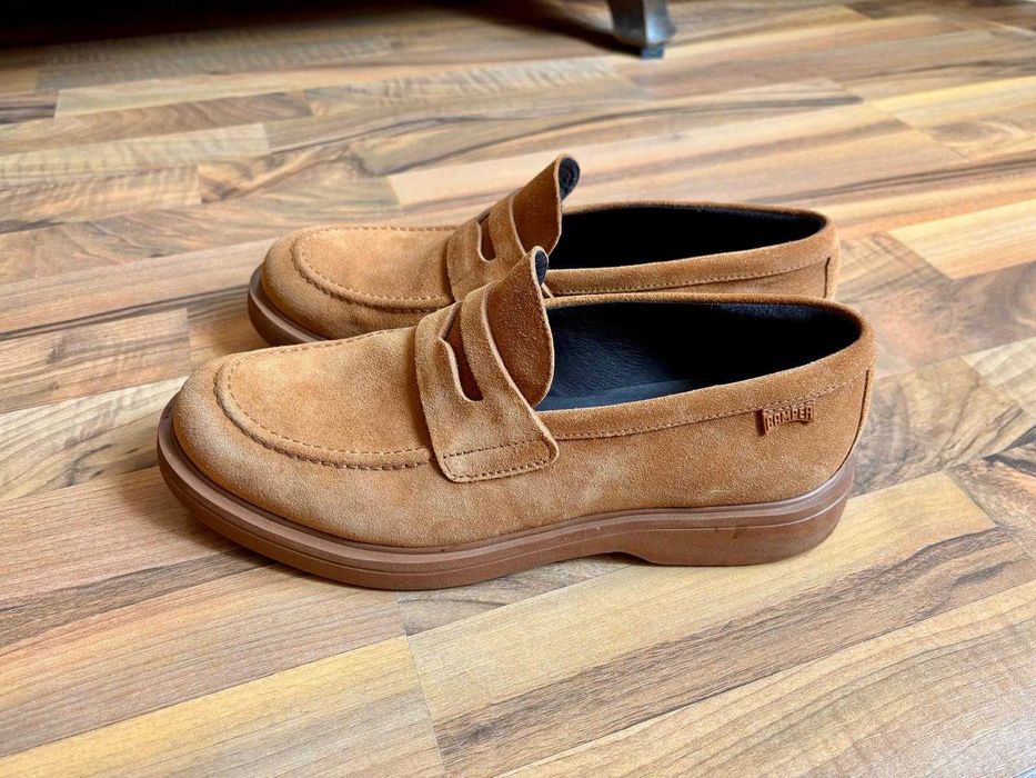 Велурени обувки Camper Norman