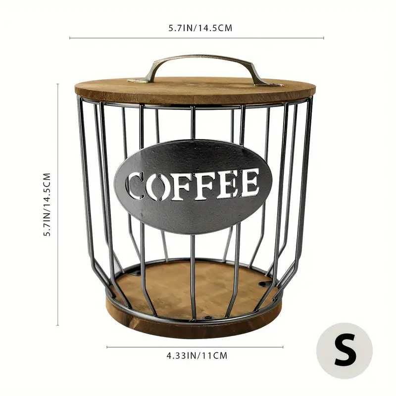 Метална поставка за кафе капсули Органайзер Nespresso Dolce Gusto