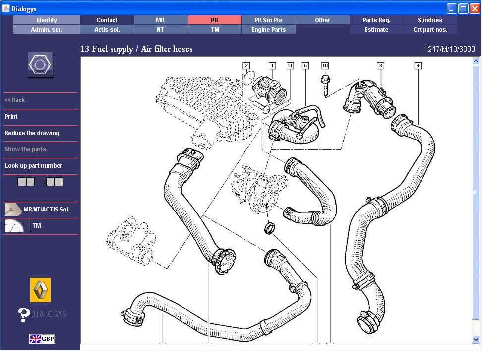 Техническо ръководство - Dialogys 4.9 Renault/Dacia 2019