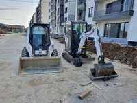 Inchiriem bobcat miniincarcator miniexcavator utilaje constructi picon