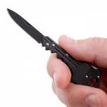 Briceag tip cheie IdeallStore®, Key Blade, otel inoxidabil, 10 cm