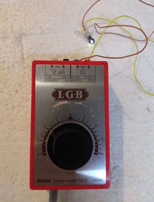 LGB Lehmann transformator 5003
alimentator/variator pentru trenuleț el